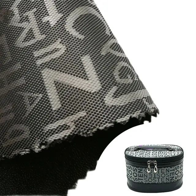 PVC-Träger gewebte strukturierte Polyester Buchstaben muster Jacquard Sofa Möbels toff
