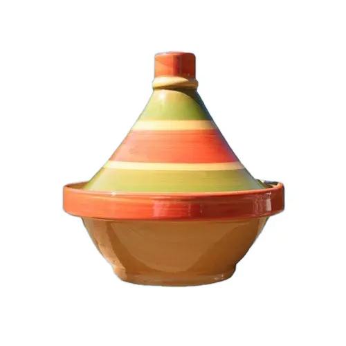 Vintage Pot Moroccan Style Portugal Ceramic Kitchen Utensils