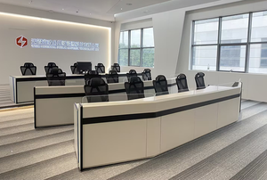 Labor konsolen tisch Drei oder mehr Personen Control Center Desk Platform Dispatch ing Room Computer Desk - Product Image 6