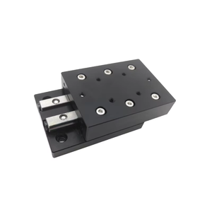 Módulo simple, guía lineal, eje X, desplazamiento manual, mesa deslizante, riel de guía cruzado, bloque de componente de rodamiento de núcleo de 50/80/ - Product Image 1