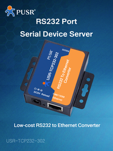 Servidor de puerto serie USR 302 RS232 a Ethernet TCP/IP Equipo de red para comunicación y redes - Product Image 3