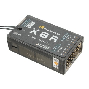 Sıcak FrSky X8R SBUS tam dubleks telemetri alıcı için Taranis X9D artı-PCB 2.4G 16CH RC uçak FPV yarış Drone verici - Product Image 1