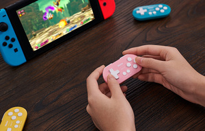 8Bitdo Eightbit Zero2 inalámbrico Bluetooth Mini controlador pequeño teléfono móvil computadora dibujo NS controlador de juegos