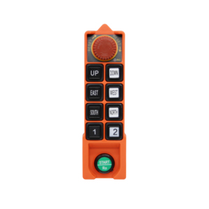 Saga L10 433 MHz 8 Tasten 2-fach wasserdichte drahtlose Industrie fernbedienung für Kran - Product Image 2