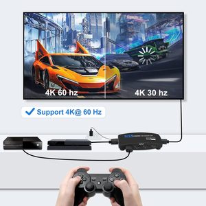 Divisor HDMI con control remoto Caja selectora de conmutador de 5 puertos Soporte 3D CEC HDR HDCP2.2 Interruptor HDMI 5 en 1 Salida 4K60Hz - Product Image 3