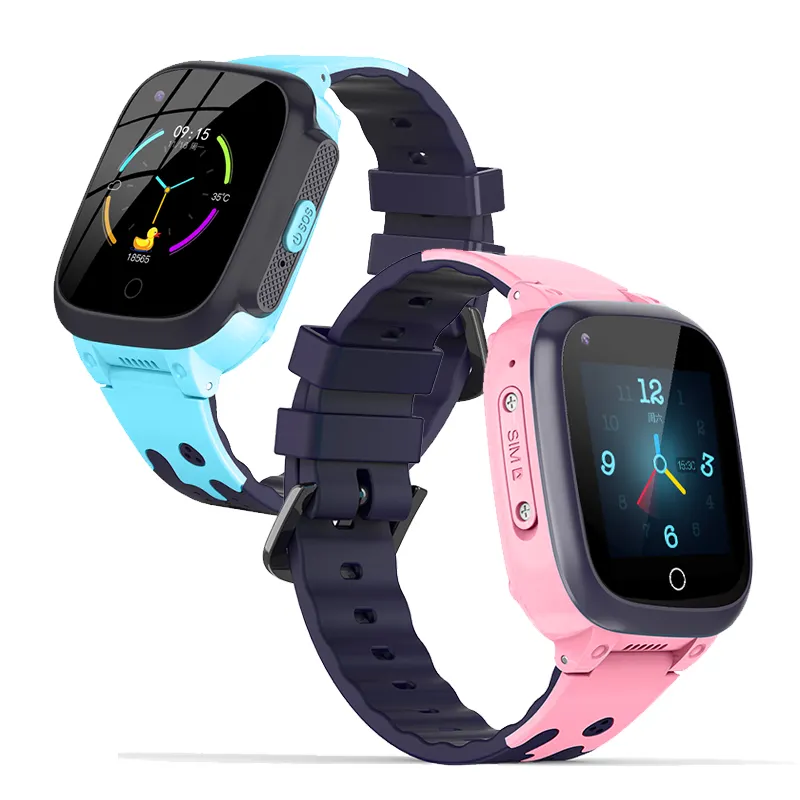 Relógio inteligente LT25 4G para crianças, preço mais barato, temperatura corporal, para meninos, com GPS LBS, com vídeo, com wi-fi, smartwatch