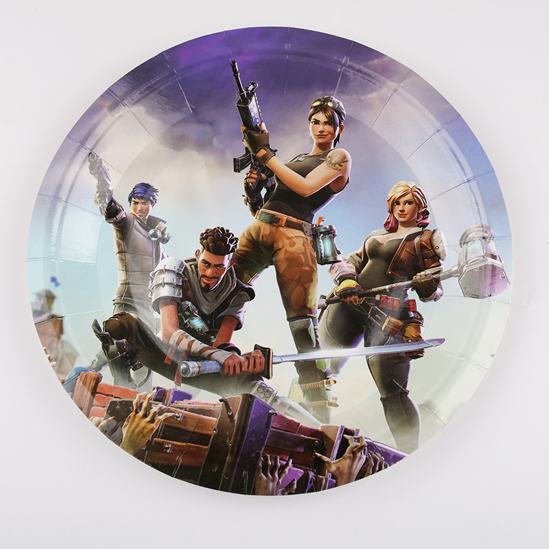 10pcs 7inch paper plates