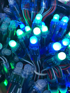 Prezzo economico 12mm 50leds WS2811 Full Color Pixel LED Pixel Lights DC 5V input IP68 impermeabile RGB color Digital LED Pixel Light - Product Image 6