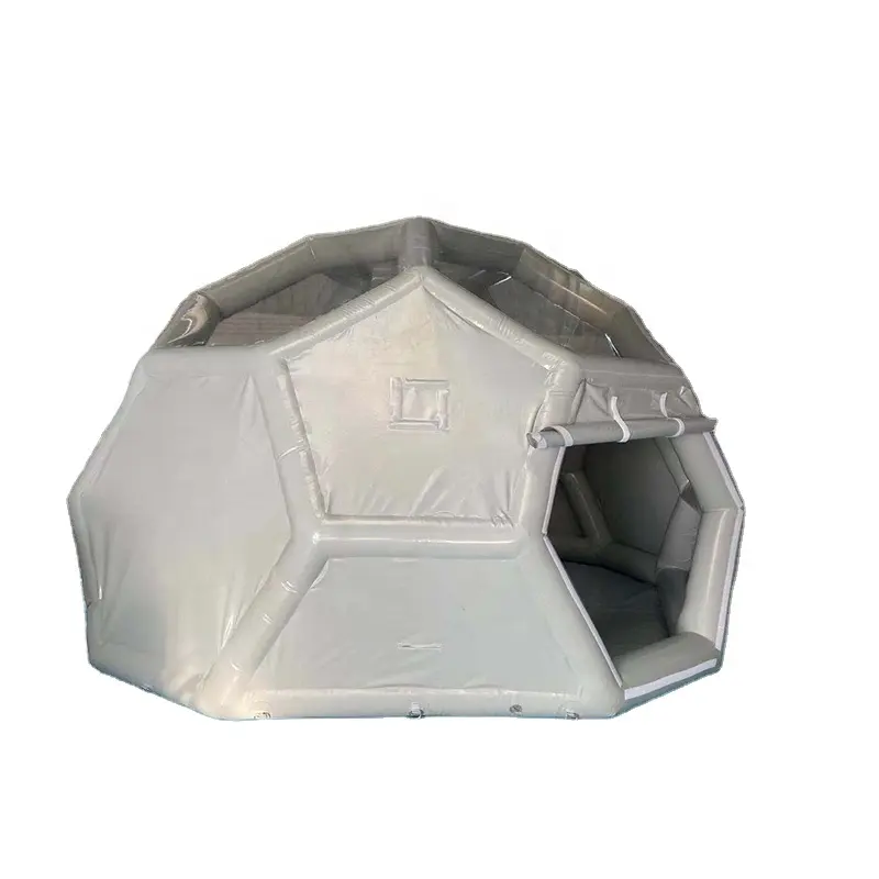 Tenda inflável transparente da bolha do gramado, futebol, barraca de futebol inflável
