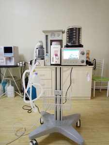 Máquina de anestesia veterinaria médica para mascotas con mango portátil Sistema DE SEGURIDAD DE fácil operación uso animal con CE - Product Image 5