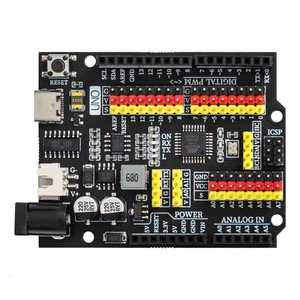 Fabrika Outlet UNO R3 geliştirme kurulu ATmega328 programlama kontrol panosu EXP1 genişletme kartı veri kablosu ile