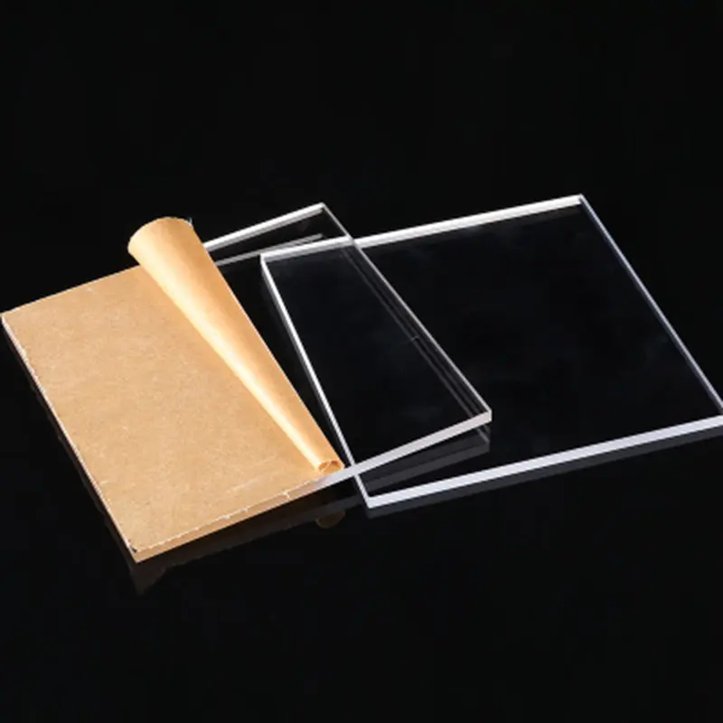 Lámina de vidrio acrílico extruido transparente para piscina, 1mm, 3mm, 5mm, 8mm