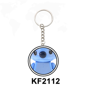 พวงกุญแจ KF2113 KF2112รูปการ์ตูนอนิเมะ Lio ชุดตัวต่อขนาดเล็กตัวต่ออิฐของเล่นสำหรับเด็ก - Product Image 5