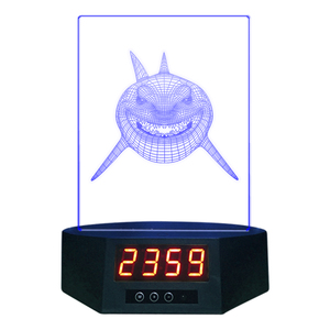 Modern Decorative <strong>Time</strong> Clock <strong>Lamp</strong> LED Night Light Sensor Light for Home - Product Image 3