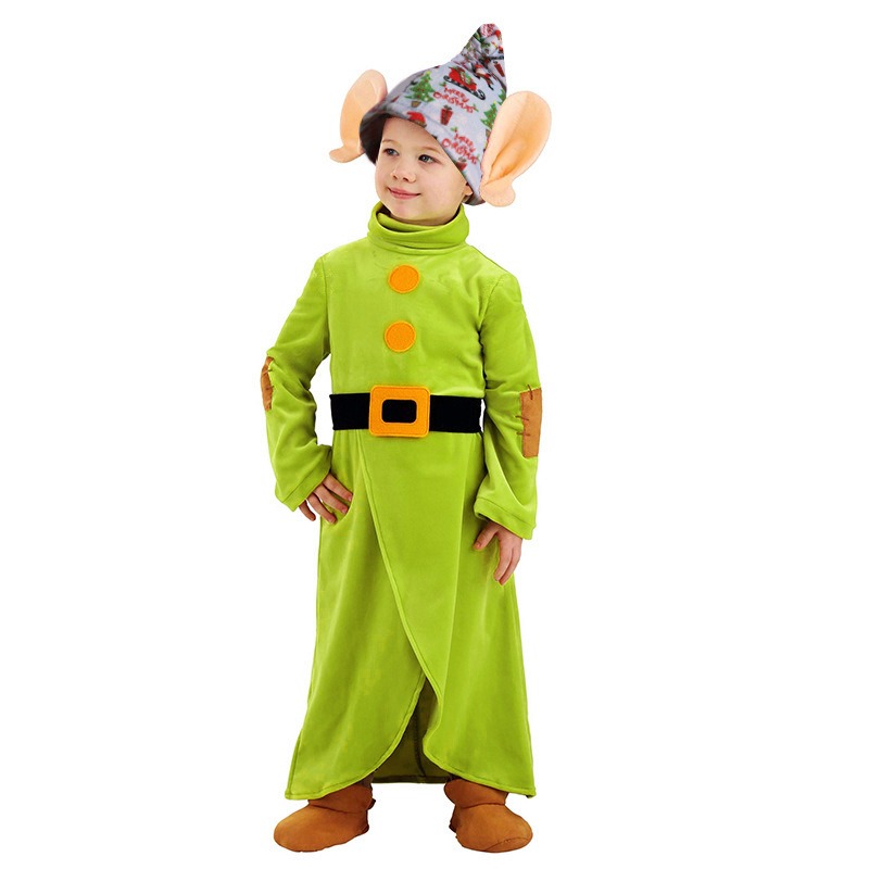 set 1(hat+bodysuit+belt+socks)