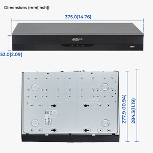 Grabadora de vídeo en red Dahua 32 canales Nvr 32Ch 1U 2Hdds Wizsense Grabadora de vídeo en red