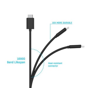 ニンテンドースイッチおよびスイッチ用3MタイプC充電ケーブルPS5およびXboxシリーズXSコントローラー用OLEDスイッチライト充電電源コード - Product Image 2