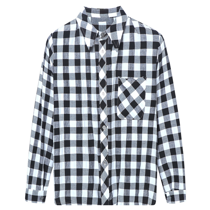 White background with thick black checkered pattern