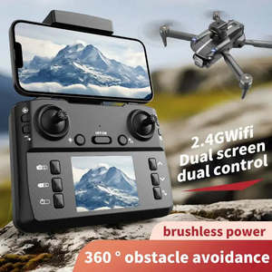 480p 2.4G WiFi FPV yarış Drone hobi Video ve fotoğraf için bir uçak gibi gezinip fırçasız Motor hareket kontrol kamera ile - Product Image 4