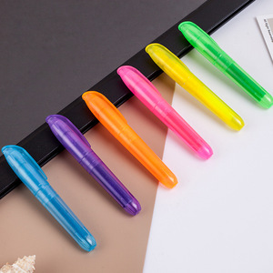 6色opp袋，带可爱的彩色标记荧光笔学校使用 - Product Image 1
