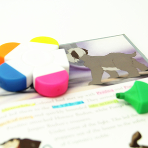Juego de rotuladores Resaltadores de Punta oblicua plana de color, juego de rotuladores promocionales y rotuladores Resaltadores - Product Image 4