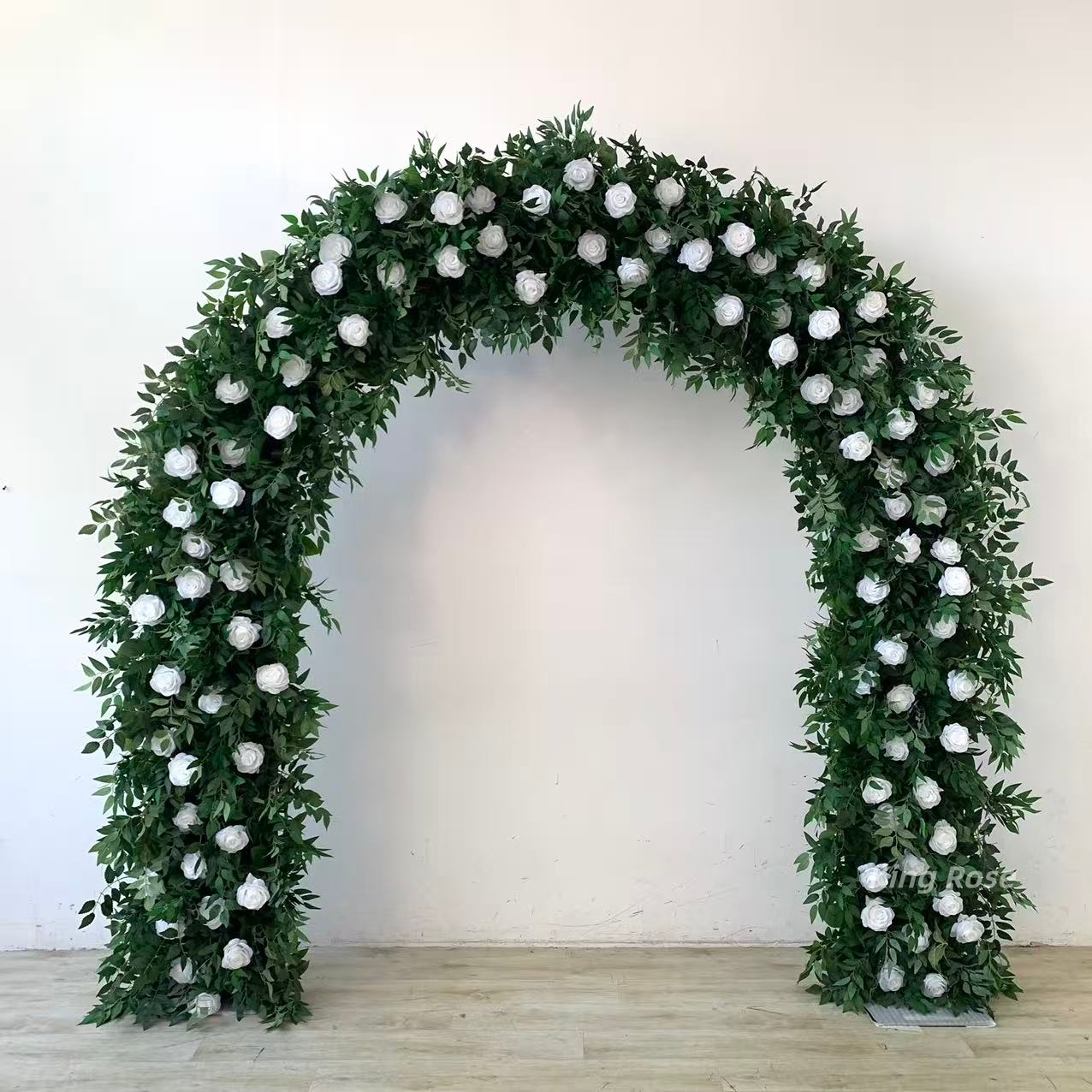 White+green