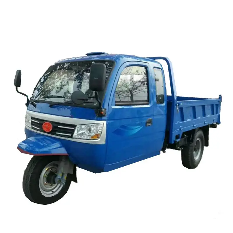 Tricycle diesel multi-usage 2T 3T tricycle minier dumper Camion à benne basculante haute puissance à 3 roues pour la livraison de marchandises