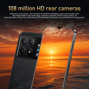 2025 F6 Pro yeni Model 5G-Smartphone Ultra ince düz ekran yüz tanıma Deca çekirdek CPU 108MP arka kamera HD çözünürlük - Product Image 5