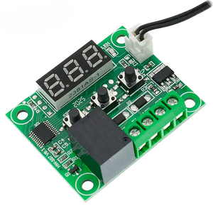 W1209 Módulo de temperatura LED a prueba de agua Termostato digital 12V DC Termómetro Sensor de sonda Módulo de temperatura LED a prueba de agua