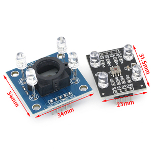Módulo de Sensor de Color para Arduino, Módulo de Sensor de Reconocimiento de Color, TCS230, TCS3200, 1 Unidad
