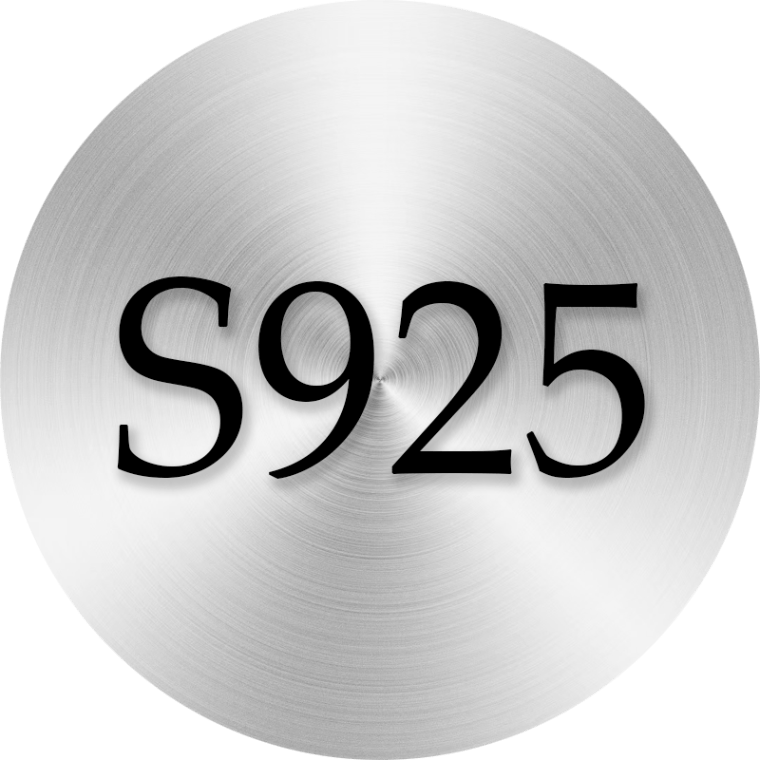 Rhodium Plated 20mm 4rows