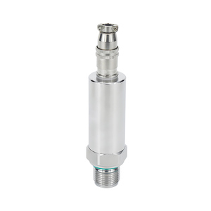 Pantalla digital de alta precisión Enchufe de aviación Sensor de silicio difuso Salida analógica de 4-20mA para presión hidráulica de aire y agua - Product Image 1