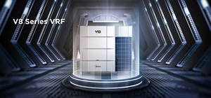 Midea V8 SuperSense 33.5kW DC Inversor Compressor Elétrica Central Ar Condicionado Sistema com Refrigeração e Aquecimento para Hotéis