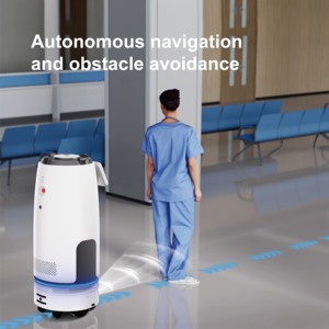 SOTO RX Tragbarer Pulsierender UV-Sterilisator Roboter-Luftreiniger Xenon-Pulsierender Luftreiniger Smart App-Gesteuert Wiederaufladbar Keimtötend - Product Image 4