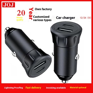 Toptan 15W yüksek hızlı Mini süper hızlı araba şarjı şarj Apple uyumlu 5V/1A QC3.0 tip-c cep telefonu şarj kutusu - Product Image 3