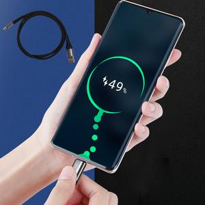 厂家直销1m 2m 3m尼龙编织快速充电USB a型C数据线60W 100W铝合金设计充电型C线 - Product Image 3