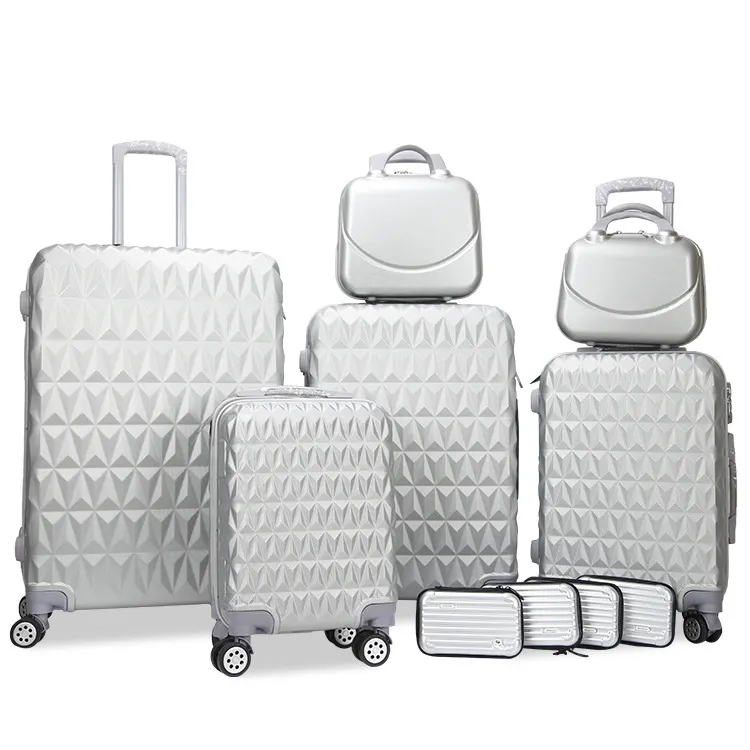2024 новый комплект багажа из 3 предметов, чемодан-тележка, универсальная колесная тележка, чемодан 20 дюймов, чемодан для путешествий для мужчин и женщин