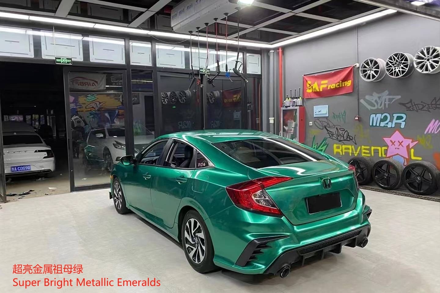 Super Bright Metallic Emeralds