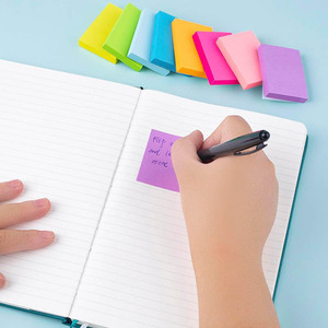 Cheap Custom Strong Adhesive Bookmark Small Mini <strong>Block</strong> Pocket Diary Writing <strong>Memo</strong> Pad Stationery Custom logo <strong>Sticky</strong> <strong>Notes</strong> - Product Image 3