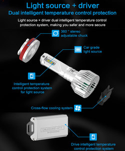 Led H7เลเซอร์ Led H7 Lampadine Led H7 Led โปรเจคเตอร์ H7ไฟ Led Led H7หลอดไฟเลเซอร์ Led H7สำหรับ Toyota - Product Image 4