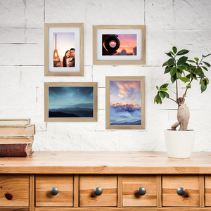 5x7 in Straight Picture <strong>Frame</strong> Vertical Horizontal Wall Mounted Matted to <strong>3</strong>.5x5.<strong>5</strong> Photo <strong>Frame</strong> - Product Image 5