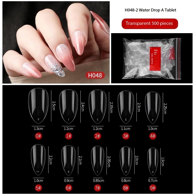 H048-2#water drop transparent-12