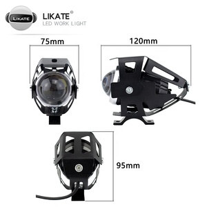 Lkt motosiklet modifiye U5 transformers LED far lazer far ampulü süper parlak üç vitesli ayar - Product Image 3