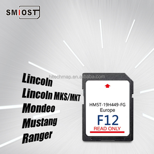 SMIOST Auto Navi GPS mappa Android navigazione Chang SD Card CID per Ford F12 64GB Europe Taurus MKX - Product Image 2