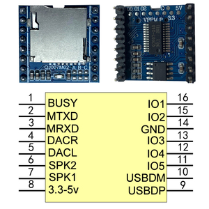 DC 3.3V~5V Support <strong>Computer</strong> &amp; Serial Port Download I/O Module Acoustic <strong>Components</strong> for Old <strong>Systems</strong> - Product Image 4