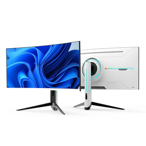 フレームレス4kモニター34インチ液晶モニターPCコンピューター用カーブゲーミングモニター - Product Image 2