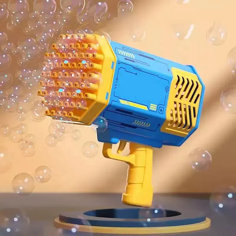 卸売電気玩具銃機械石鹸泡マジック子供用自動送風機石鹸泡マシンガンバブルガン