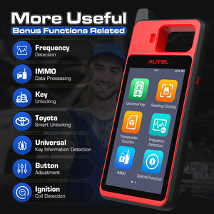 Für Autel KM100 Global Key Programmer mit IMMO Learning Code Reader 12V Diagnostic Engine Analyzer Tool