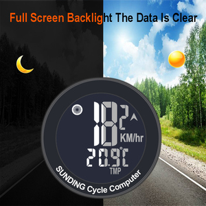 Velocímetro inalámbrico para bicicleta, dispositivo redondo multifuncional, con pantalla lcd, novedad de 2023 - Product Image 4