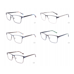 BONA New Optical Glasses <strong>Frame</strong> for Myopia Lens Classic Style Solid and Popular Design with Print Decoration Alloy <strong>Frame</strong> - Product Image 2